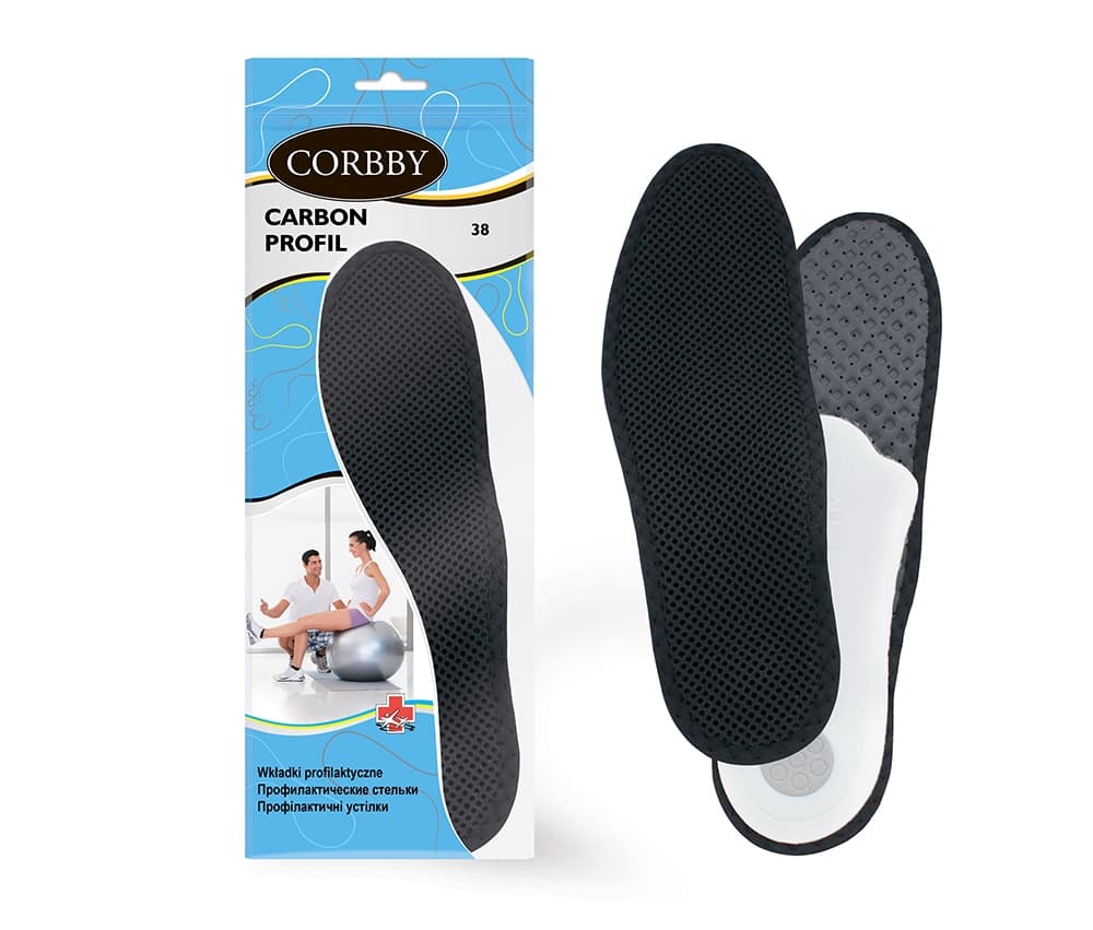 Стельки CARBON PROFIL, одинарные размеры р.35